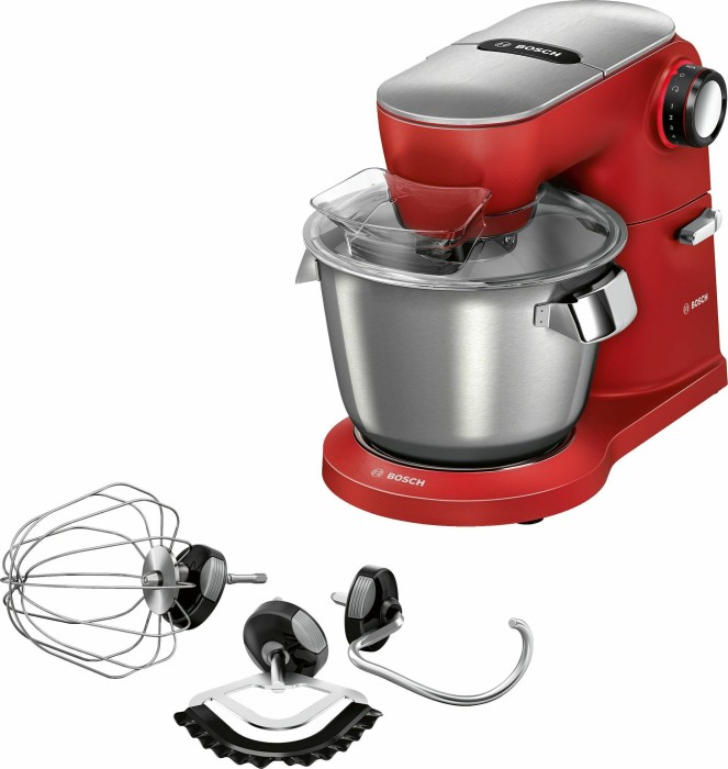 Bosch Kitchen Machine OptiMUM MUM9A66R00 Red, 1600 W, Number of speeds 7, 5.5 L Virtuves kombains