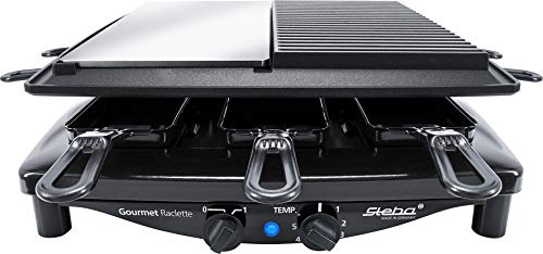 Steba Raclette Black Stell RC 8 with grill plate Galda Grils