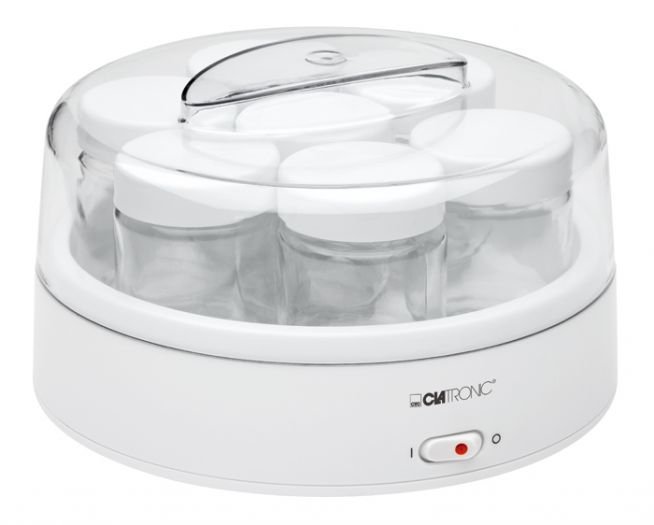 Clatronic yoghurt maker JM 3344 14W white - with 7 glasses Virtuves piederumi