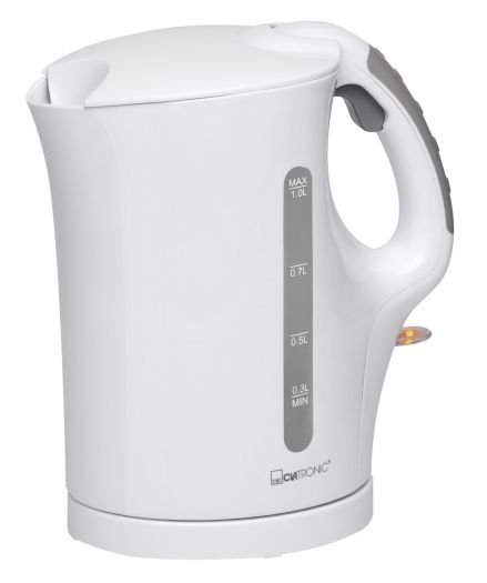 Clatronic kettle WK 3462 1L 900W white Elektriskā Tējkanna