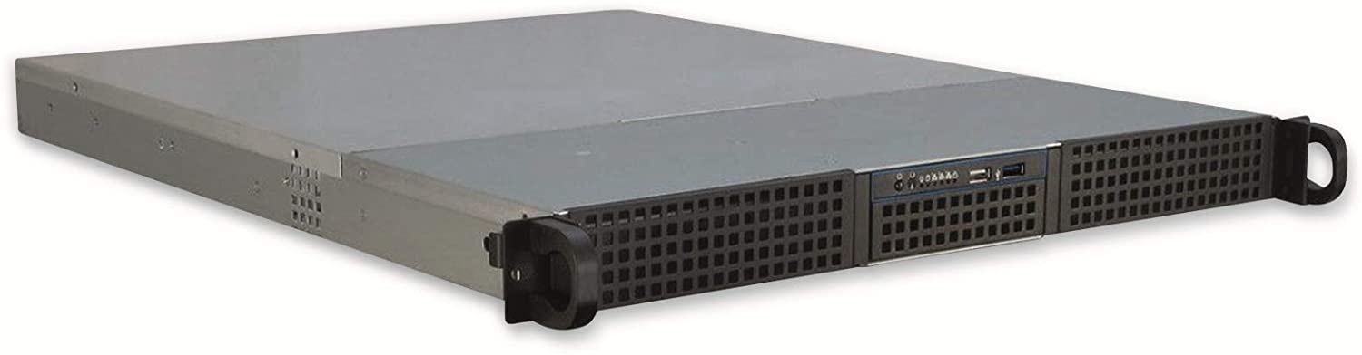 Inter-Tech 1U 10255, server housing (black, 1 height unit) Datora korpuss