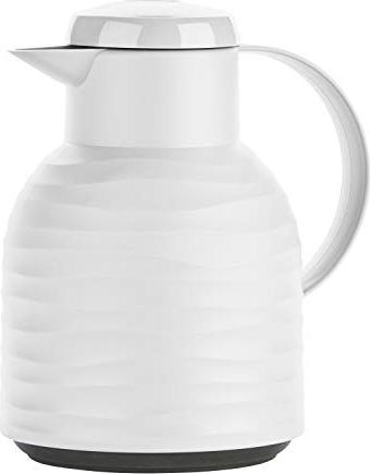 Emsa Samba vacuum jug Quick Press white 1.0L Virtuves piederumi