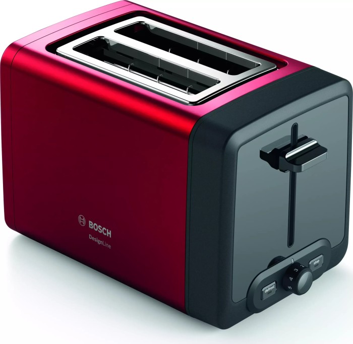 Bosch toaster TAT4P424DE red Tosteris