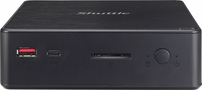 Shuttle XPC nano NC10U7 - Mini-PC - Core i7 8565U 1.8 GHz - 0 GB 887993002002