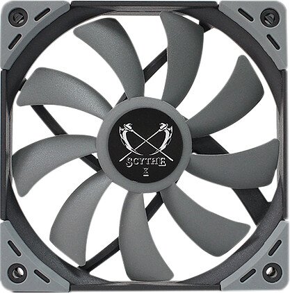 Scythe Kaze Flex Slim Lufter, 1200 U/min - 120mm ventilators