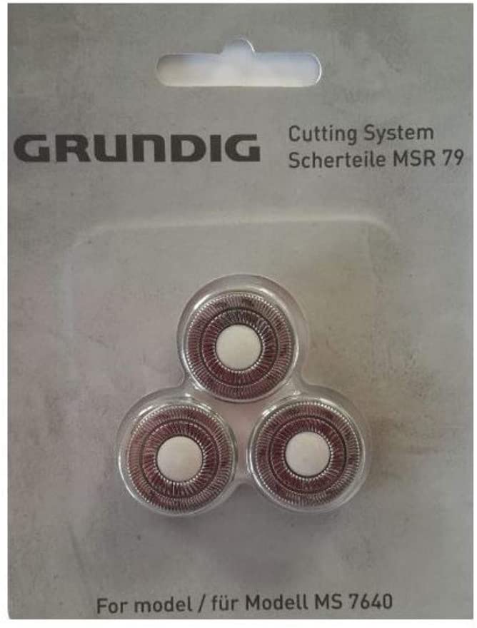 Grundig replacement cutting head MSR79 (silver, for MS 7640) Vīriešu skuveklis