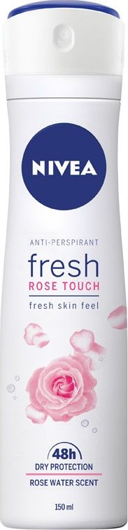 Nivea Rose Touch 48H Fresh antyperspirant w sprayu 150ml 5900017078090 (5900017078090)