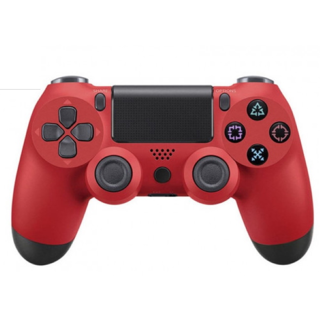 Riff PlayStation DualShock 4 v2 Bezvadu Spēļu Kontrolieris priekš PS4 / PS TV / PS Now Sarkans spēļu konsoles gampad