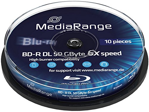 MediaRange BD-R DL 50GB 6x 25pcs (MRPL404) matricas