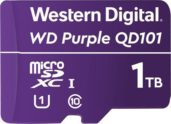 WD Purple 1TB SC QD101 microSD atmiņas karte