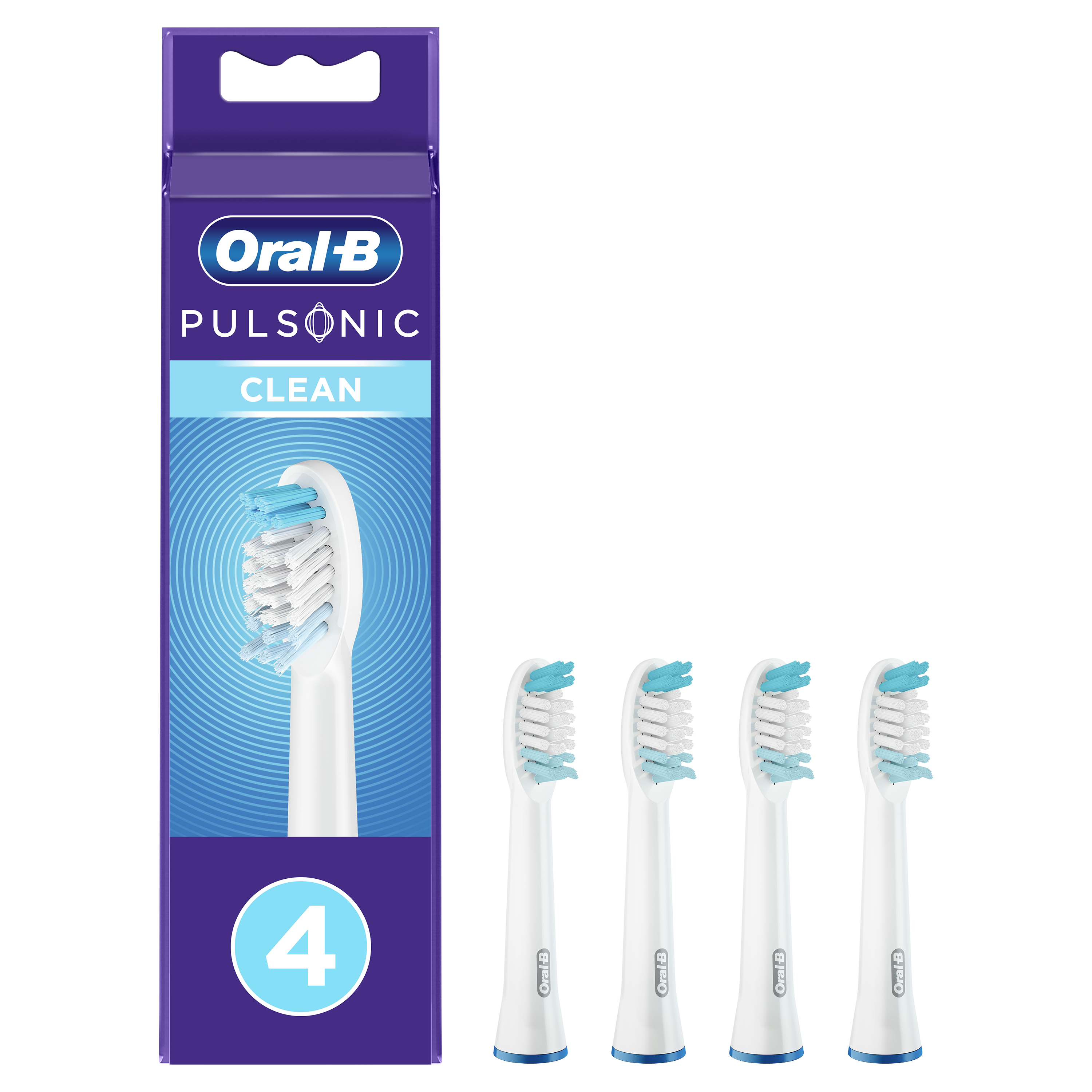 Braun SR32-4 Oral-B Pulsonic Clean refill mutes higiēnai