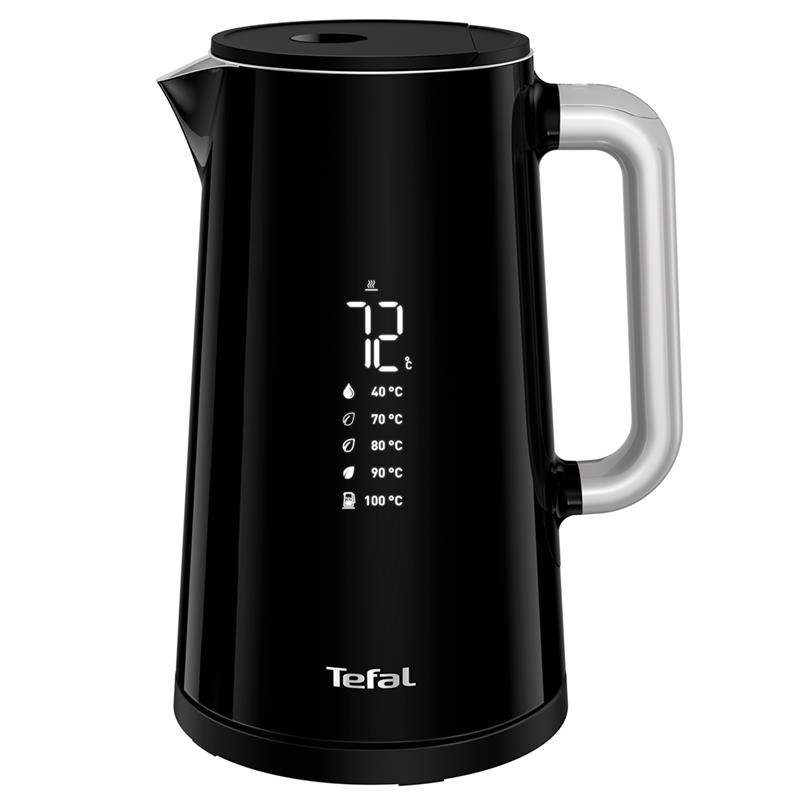 Tefal KO8518 Kettle with dig.temp.reg., Tefal, Black Elektriskā Tējkanna