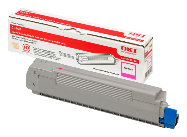 Toner OKI magenta | 6000pgs | C8600/C8800 toneris