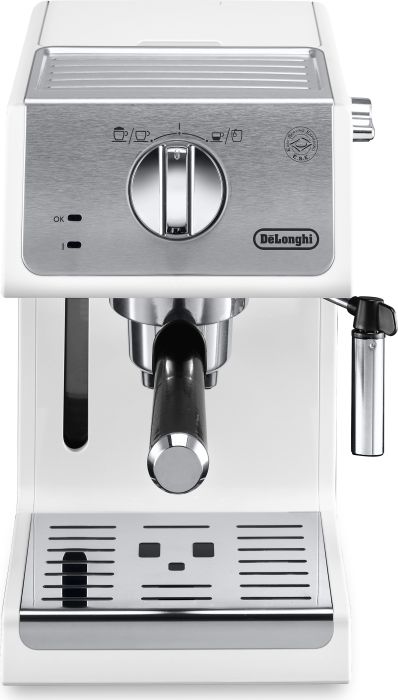 DeLonghi Active Line ECP 33.21.W, espresso machine (white / aluminum) Kafijas automāts