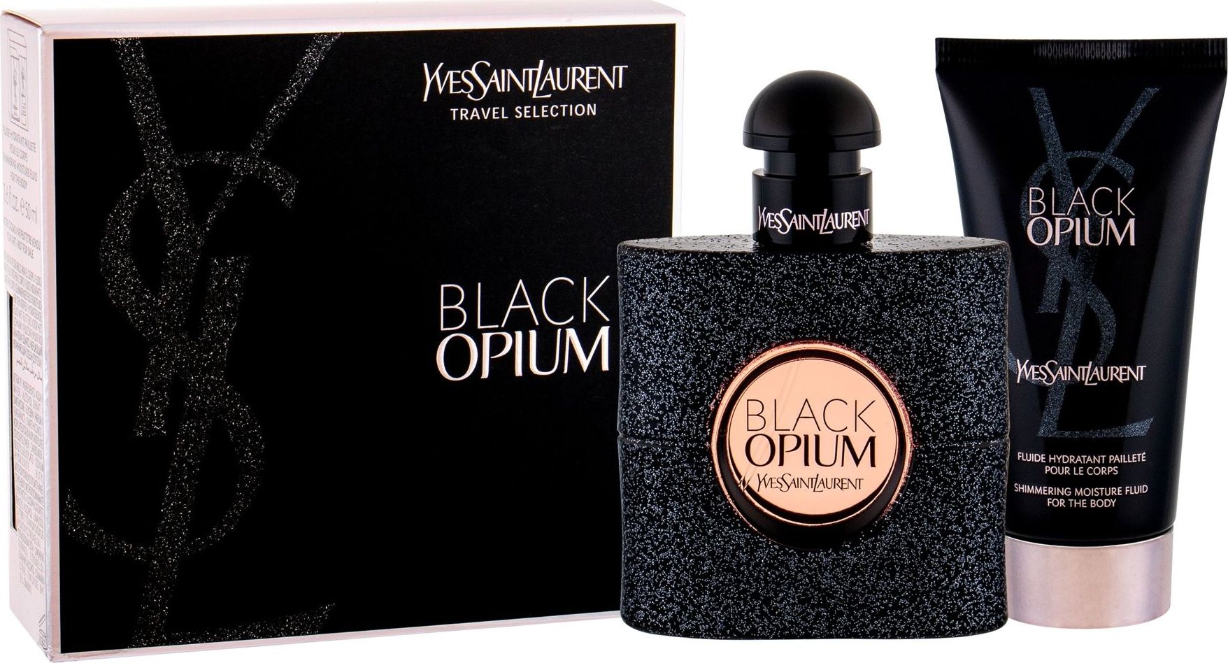 Yves Saint Laurent SET YVES SAINT LAURENT Black Opium EDP spray 50ml + BODY LOTION 50ml 3660732069484 (3660732069484)