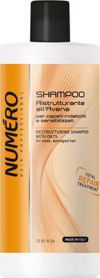 Numero Restructuring Shampoo With Oats restrukturyzujacy szampon z owsem 1000ml 8011935052899 (8011935052899) Matu šampūns