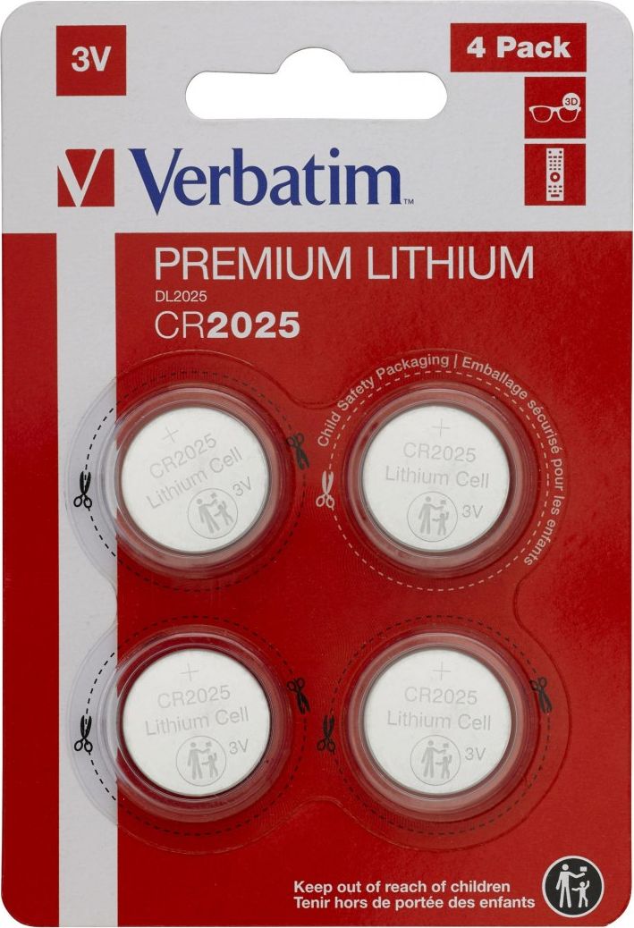 Verbatim CR2025 Single-use battery Lithium Baterija