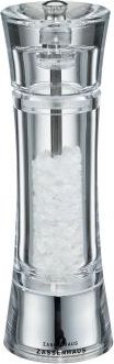 Mlynek do przypraw Zassenhaus Mlynek Zassenhaus Aachen do soli, sred. 5,8x18 cm, akrylowy ZS-035070 (4006528035070) Kafijas dzirnaviņas