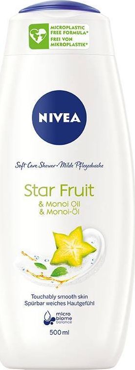 Nivea NIVEA_Soft Care Shower zel pod prysznic Star Fruit Monoi Oil 500ml 9005800317892