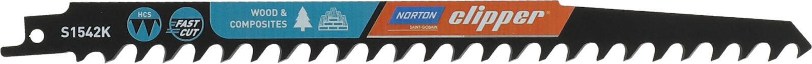 Norton Clipper NORTON BRZESZCZOT S1542K 240mm /2szt. DREWNO MIEKKIE, DREWNO BUDOWLANE N70184608360 70184608360 (5450248771951) Elektriskais zāģis