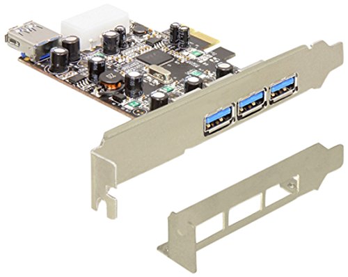 Delock PCI-E Card USB 3.0 3x ext 1x in karte