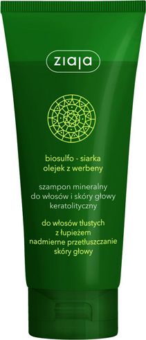 Ziaja Szampon ziolowy-Olejek z werbeny 200ml 103410 (5901887039877) Matu šampūns