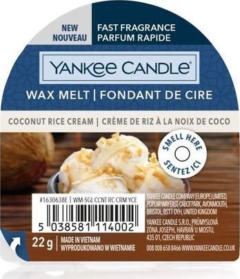 Yankee Candle wax Coconut Rice Cream 22g