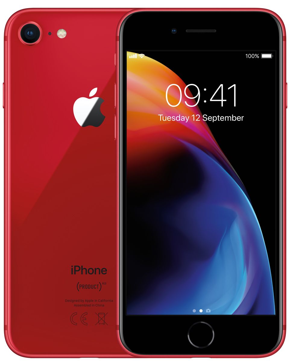 Apple                  iPhone 8 64GB AB Grade Used      Red MRRY2J/A (---) Mobilais Telefons