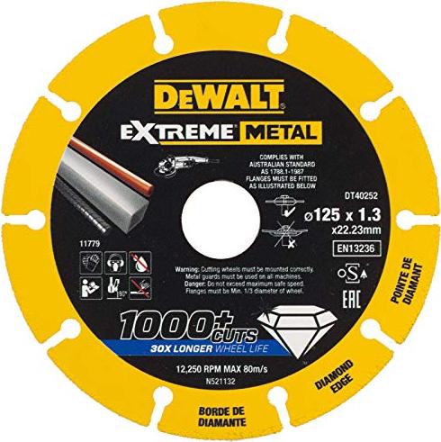 Dewalt diamond cutting disc DT40255-QZ - 230x1.5mm