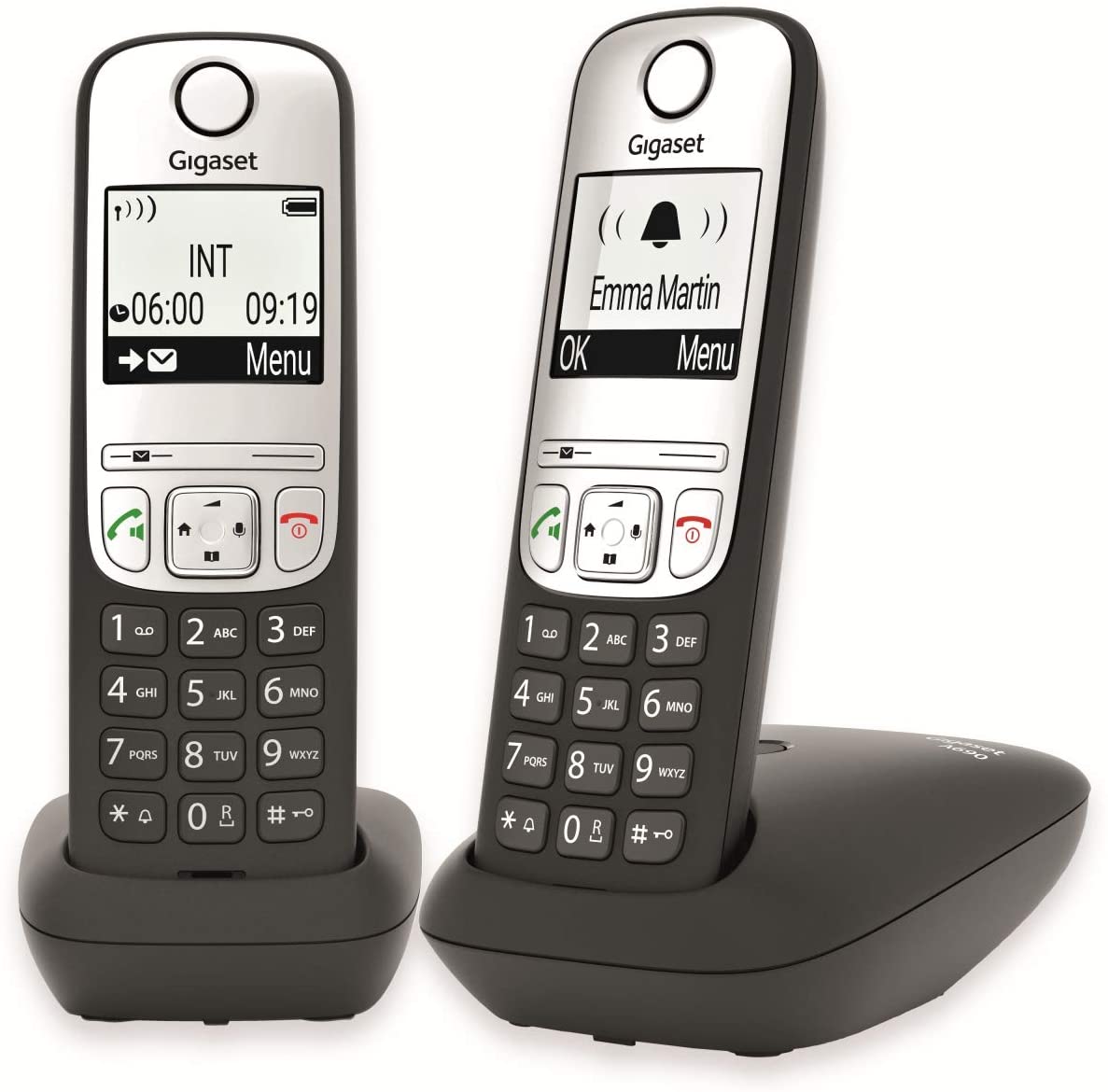 Gigaset A690 Duo black L36852-H2810-B101 telefons
