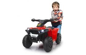 JAMARA Ride-on Mini Quad Runty 6V red 460865 Radiovadāmā rotaļlieta