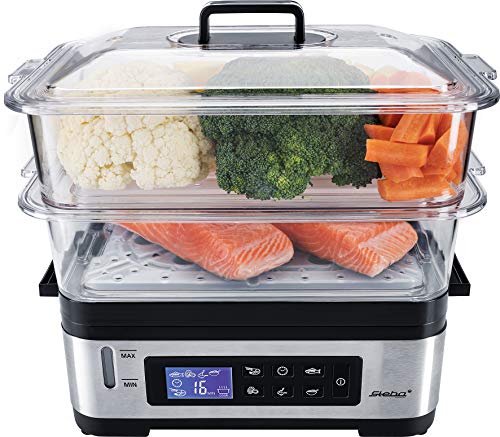 Steba DG 2, steamer (black / stainless steel) Virtuves piederumi