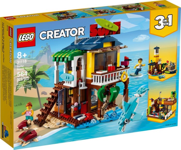 LEGO Creator 31118 Surfer Beach House LEGO konstruktors