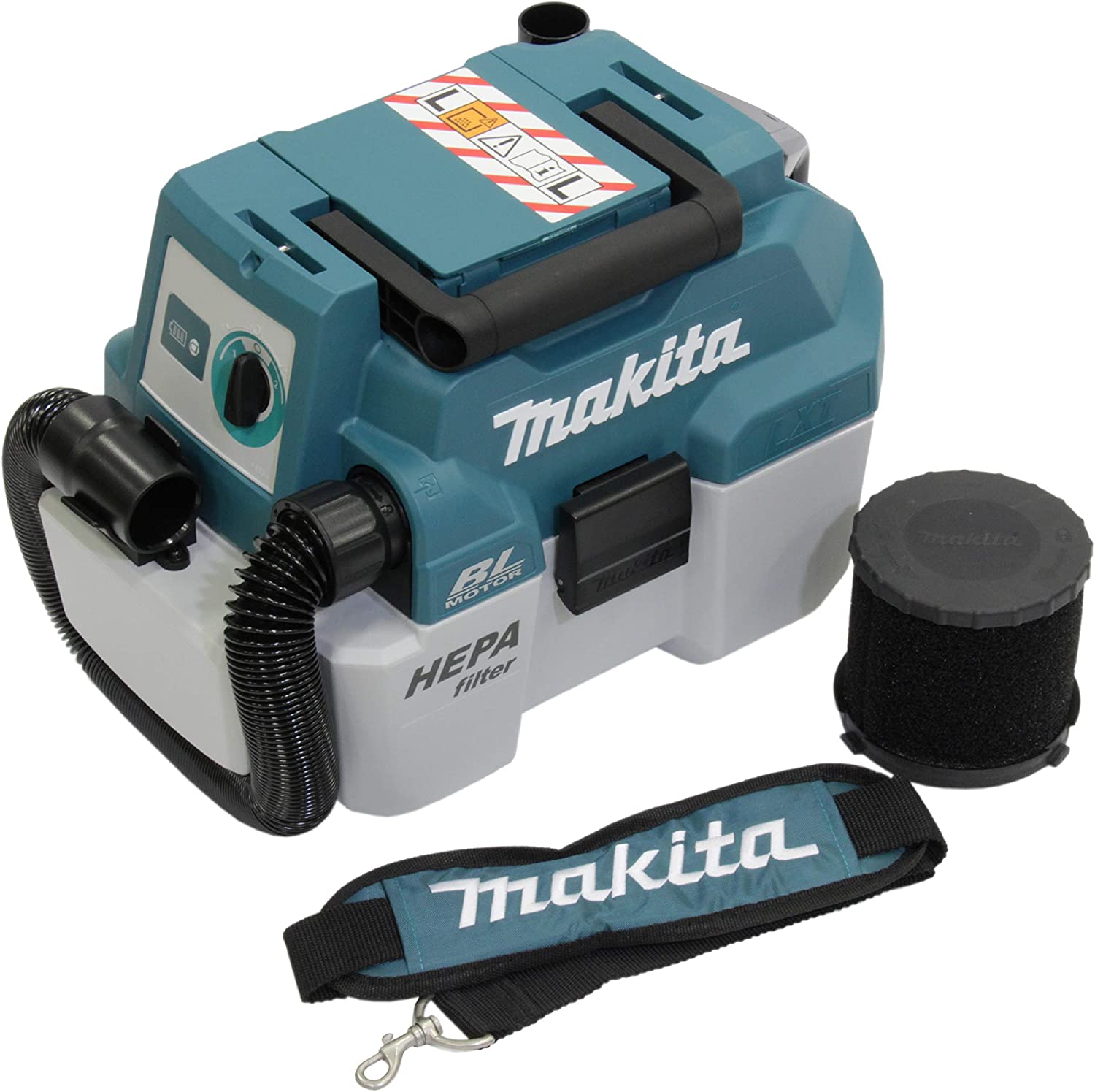 Makita cordless vacuum cleaner DVC750LZX3 18 V Putekļu sūcējs