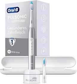 Oral-B Pulsonic Slim Luxe 4500 Adult Sonic toothbrush Platinum mutes higiēnai