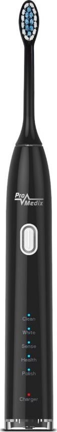 Sonic toothbrush Black Promedix PR-740 mutes higiēnai