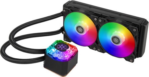 SilverStone SST-IG240P-ARGB, water cooling ūdens dzesēšanas sistēmas piederumi