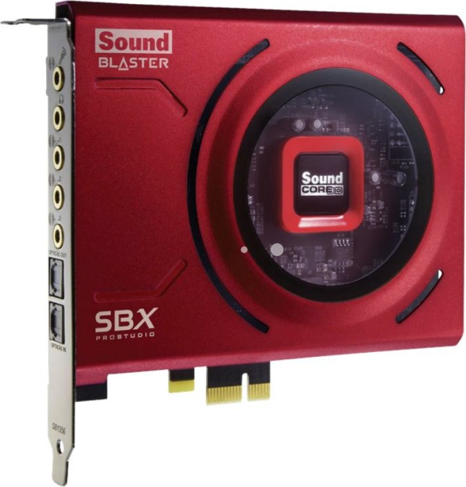 Creative Sound Blaster Z SE, sound card skaņas karte
