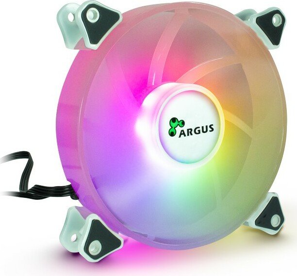 Inter-Tech ARGUS RS-061 RGB 120x120x25 - 88885531 ventilators