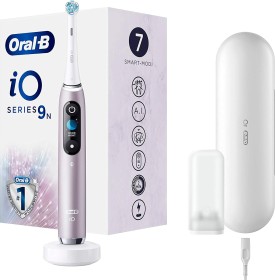 Oral-B iO Series 9N Adult Vibrating toothbrush Rose mutes higiēnai