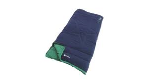 Outwell Champ Kids Ocean Blue, Sleeping Bag, 150 x 70 cm,  2 way open, L-shape, Blue guļammaiss