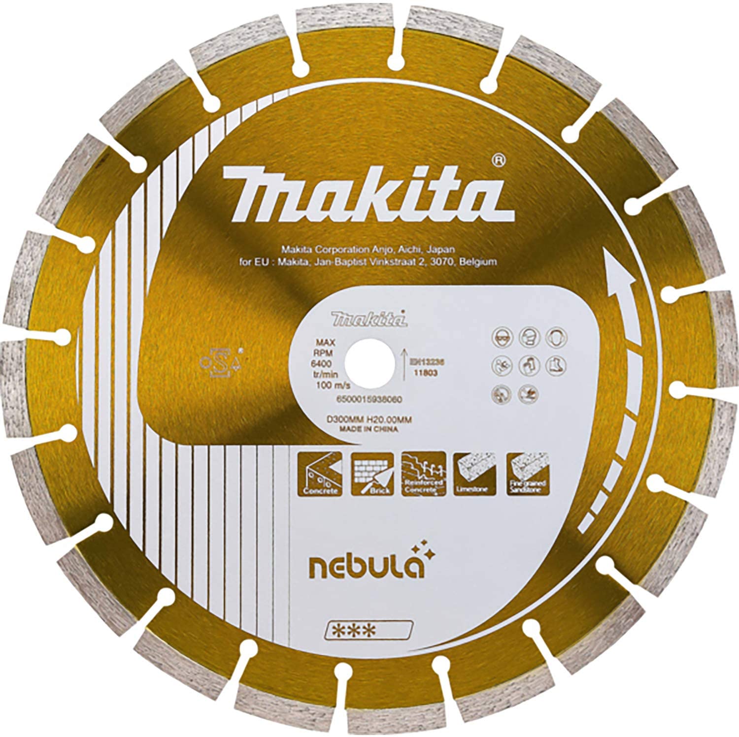 Makita Diamantsch. 125x22.23 NEBULA - B-53992