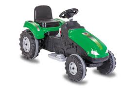 JAMARA Ride-on tractor Big Wheel 12V 460786 Radiovadāmā rotaļlieta