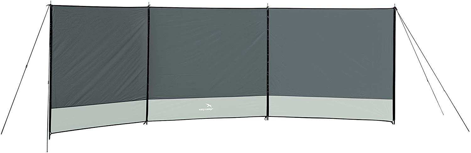 Easy Camp Windscreen Grey - 120330 telts Kempingiem, pārgājieniem