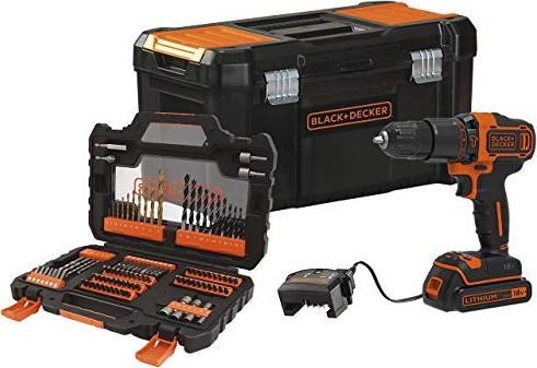 Black & Decker BDCHD18S1KA drill driver 18 V 1 x 1.5 Ah battery