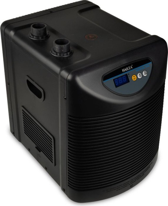 Hailea through-flow cooler Ultra Titan300 black - 37006 ūdens dzesēšanas sistēmas piederumi