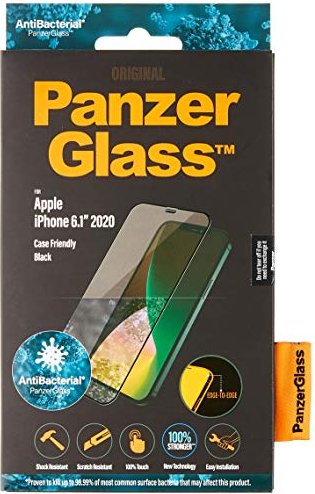 PanzerGlass Apple iPhone 12/12 Pro Edge-to-Edge Anti-Bacterial aksesuārs mobilajiem telefoniem