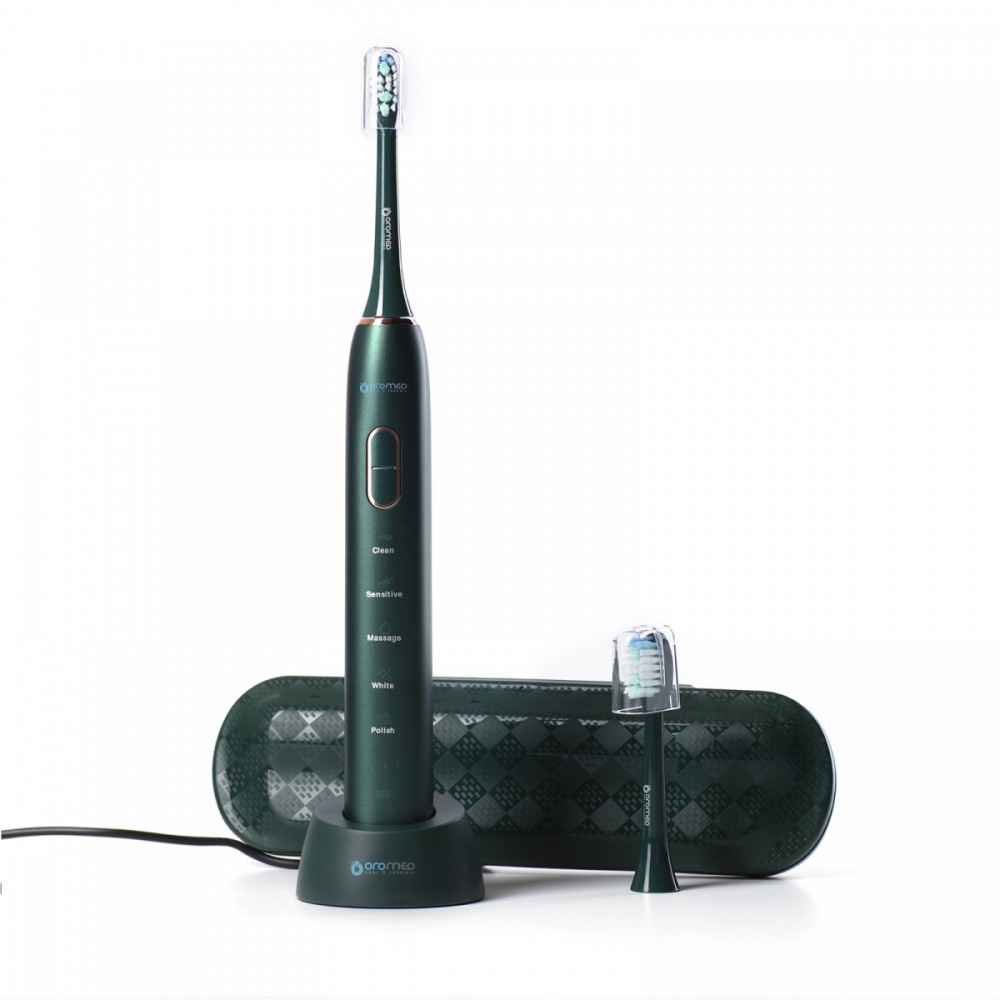 Oromed ORO-BRUSH GREEN electric toothbrush Adult Sonic toothbrush mutes higiēnai