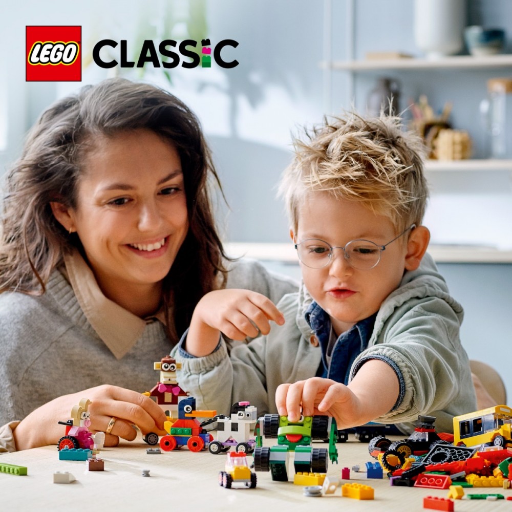 LEGO Classic 11014 Bricks and Wheels Building Set LEGO konstruktors