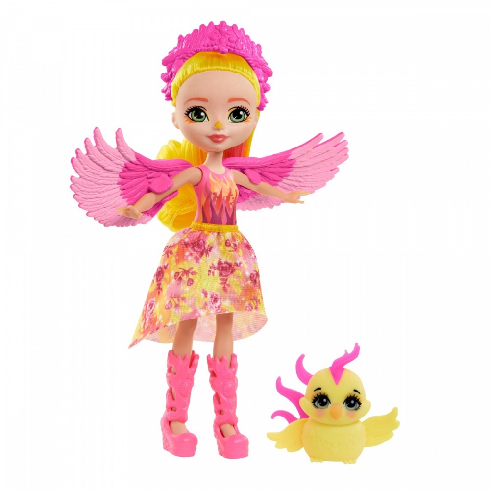 Mattel Enchantimals Royals Phoenix - GYJ04 bērnu rotaļlieta